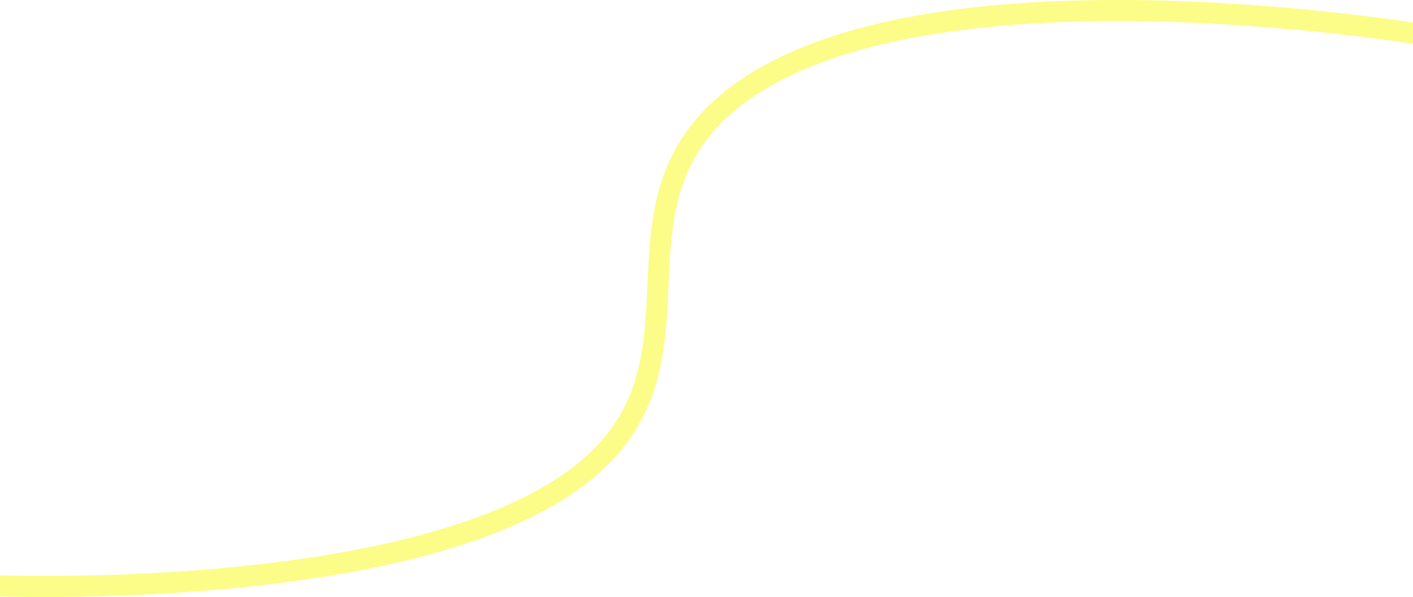 A yellow line with white background